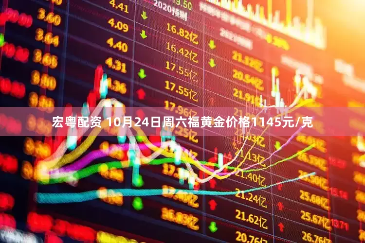 宏粤配资 10月24日周六福黄金价格1145元/克